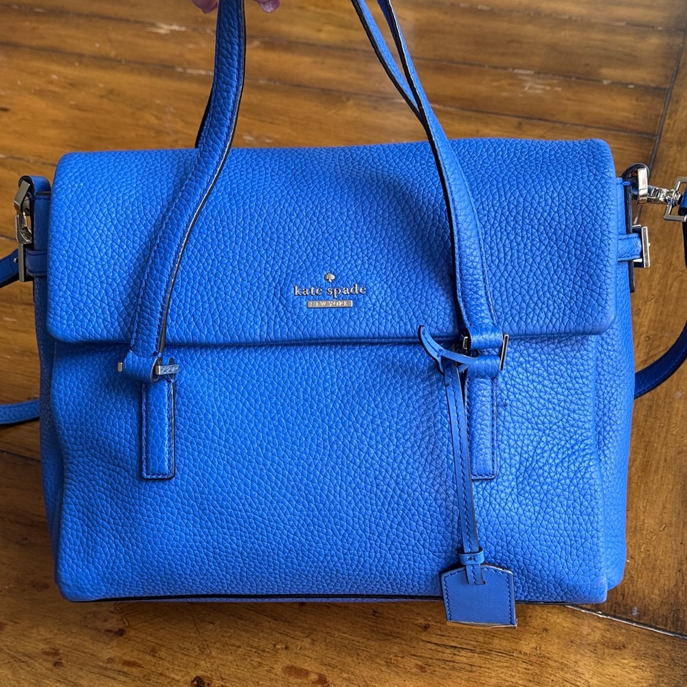 Kate Spade Vibrant Blue Satchel